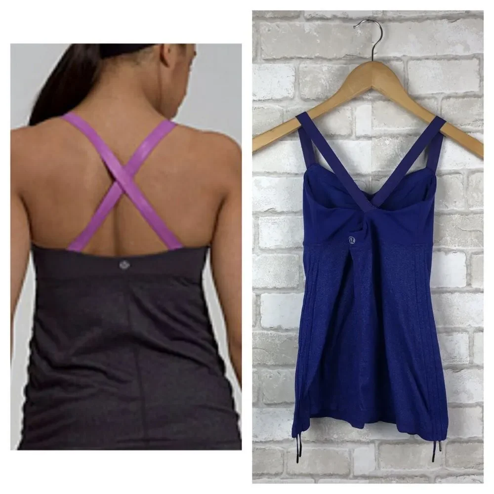 Lululemon Purple Hot Class Tank Size 4